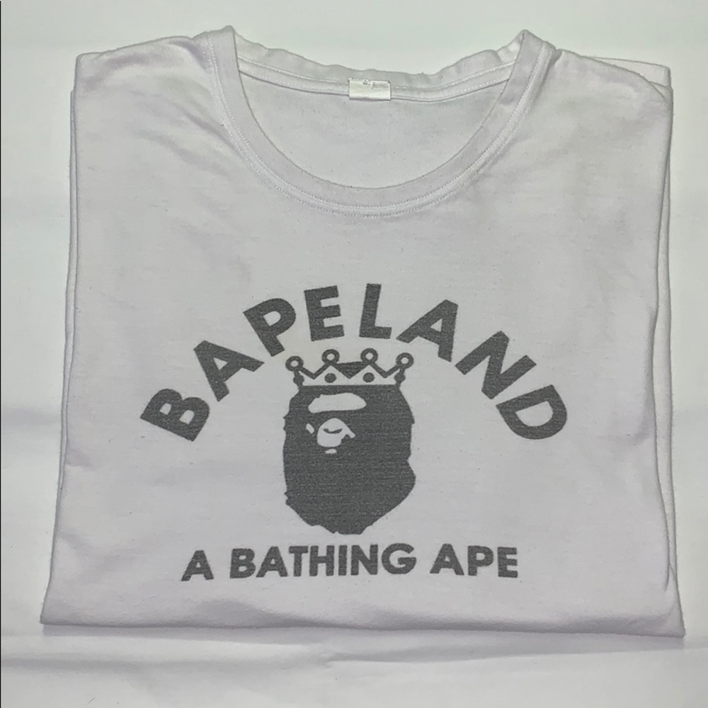 OBO!!! A Bathing Ape White LG. T-Shirt